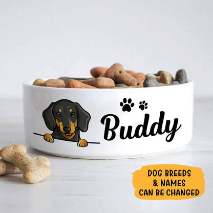 Personalized Custom Dog Bowls, Gift for Dog Lovers