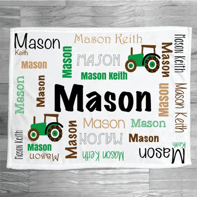 Personalized Blanket for Kids, Baby