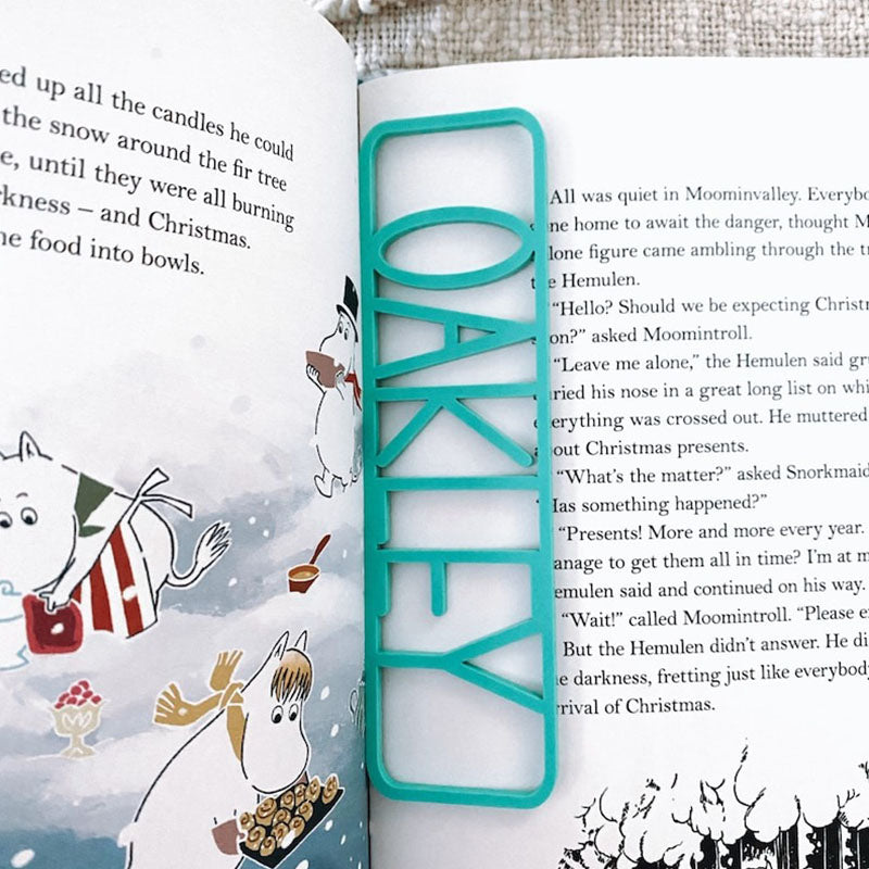 Personalized Bookmark, Acrylic Name Bookmark