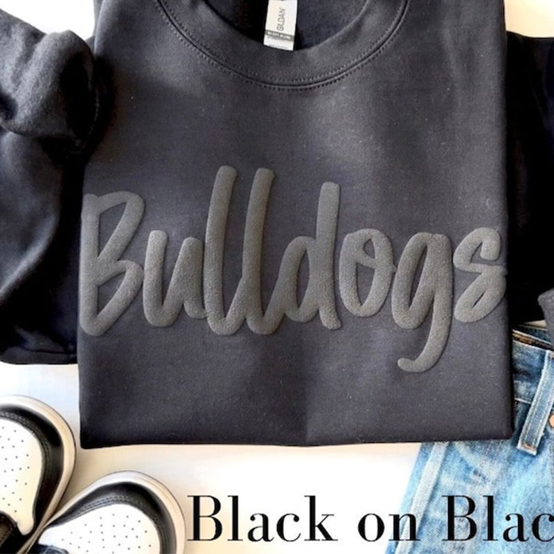 Custom Senior Graduation Gift for Her Senior 2025 Grad Gift Puff Print Sweatshirt