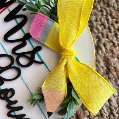 Teacher Gift, 3D name sign classroom decor- teacher graduation gift Elementary school