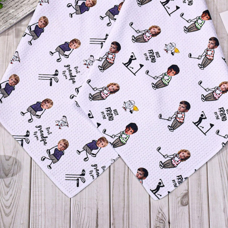 Personalized Photo Golf Towel
