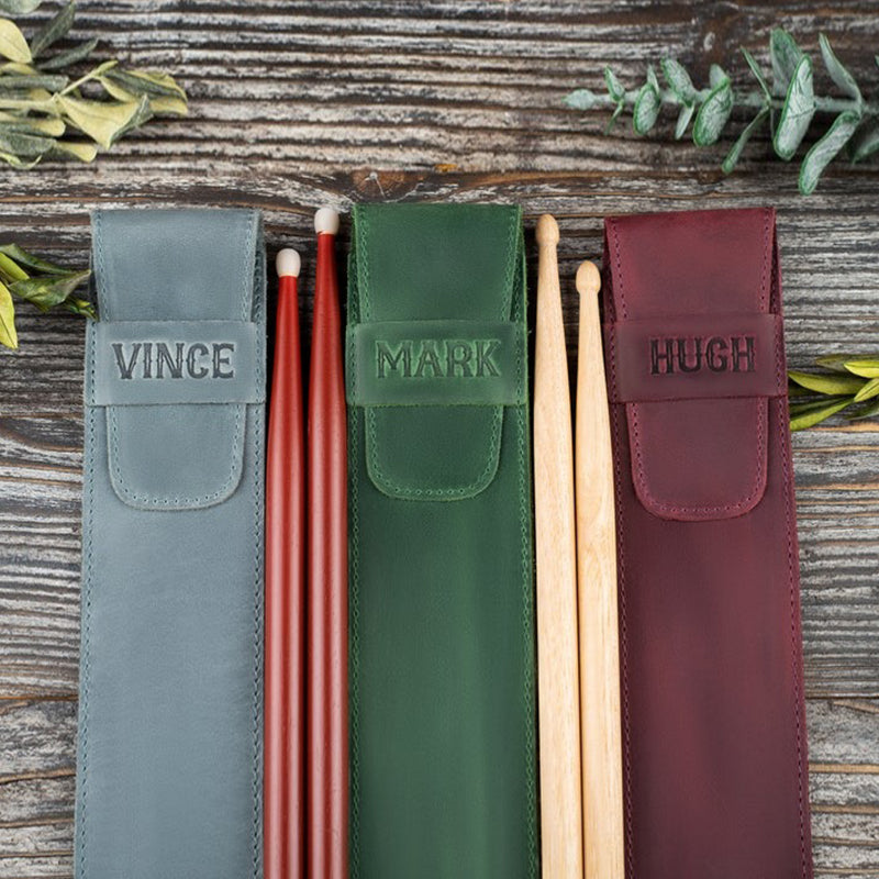 Personalized Drumstick Cover - Custom Drumstick Holder