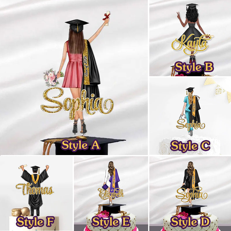 Personalized Graduation Gifts, Custom Graduation Cake Topper