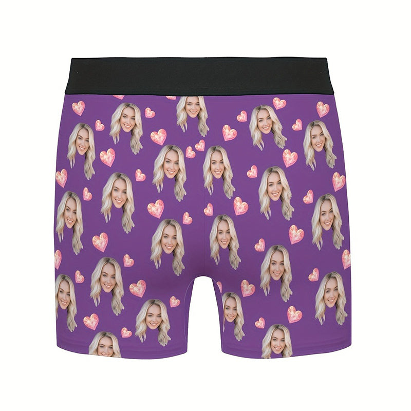 Men's Custom Boxer Briefs - Personalized Photo