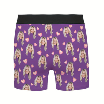 Men's Custom Boxer Briefs - Personalized Photo