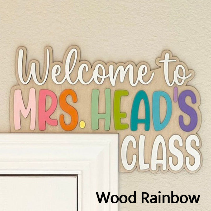 Home Decor Signs Custom Teacher Appreciation Gift