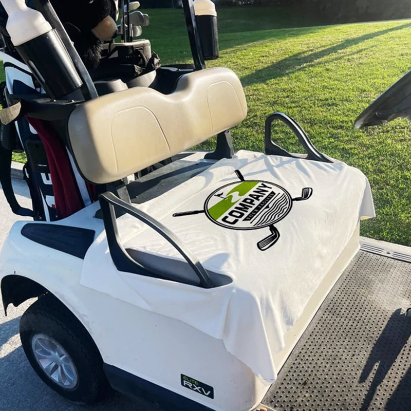 Custom Design Premium Cloth Golf Cart Seat Cover