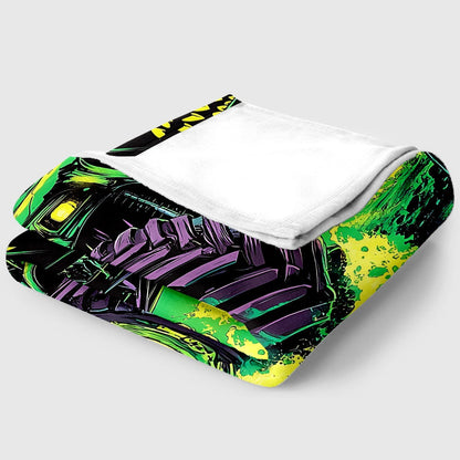 Vehicle Custom Name Portable Blanket