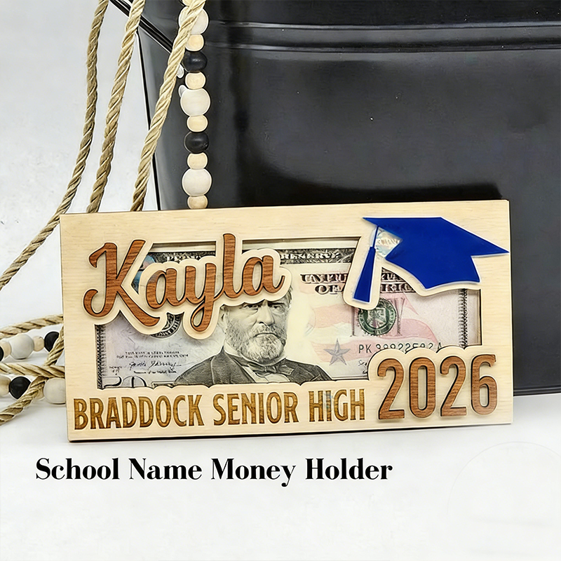 Graduation Money Holder, Class of 2025 Gift, High School Graduation