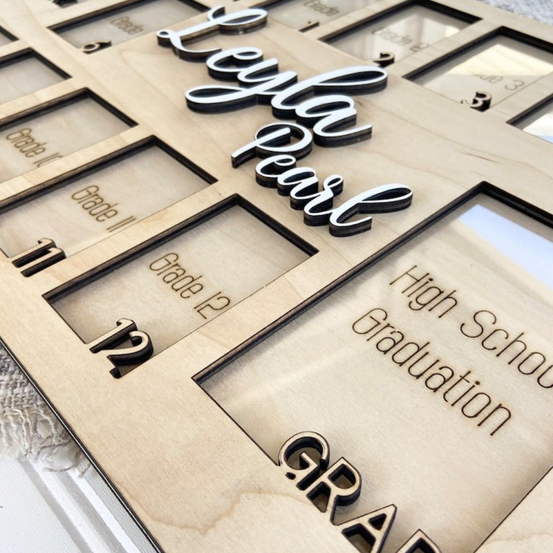Personalized Pre-K To Graduation Year Photo Frame