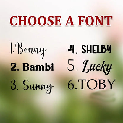 Pet Name Sign, Personalised Dog Cat Name Plaque For Pet House