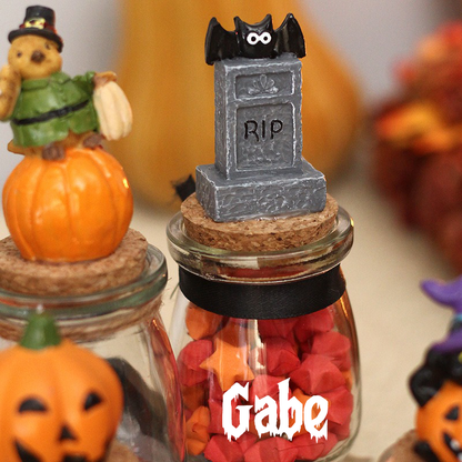 Custom Halloween Candy Jars,Halloween Cookie Treat Jar