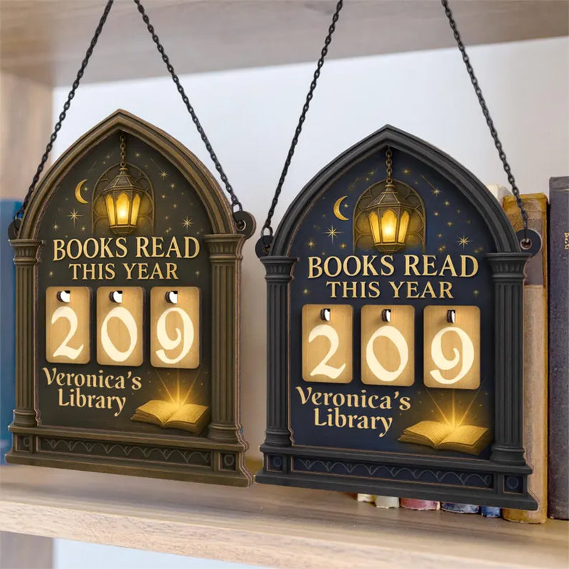 Custom Books Read Tracker,Books Read This Year Counter