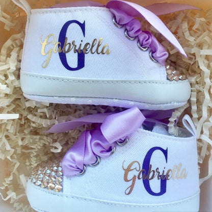 Personalized Baby Unique Shoes Baby Shower Gift