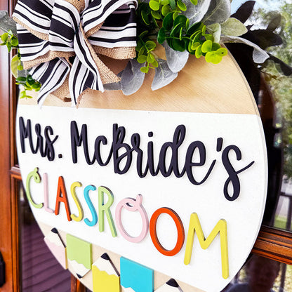 Classroom Door Hanger | Teacher Door Hanger | End of Year Teacher Gift