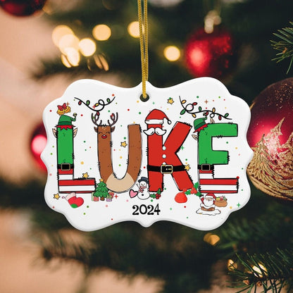 Personalized Christmas Ornaments for Kids