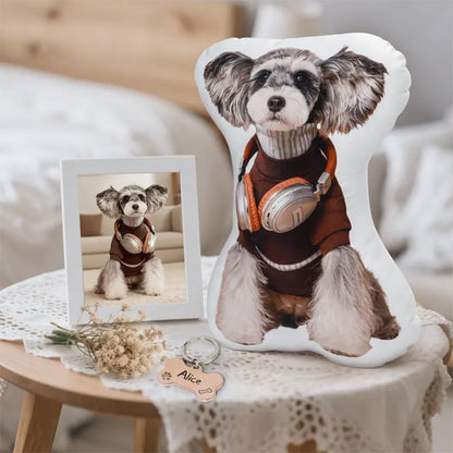 Custom pet pillow，Printed Pet Pillow