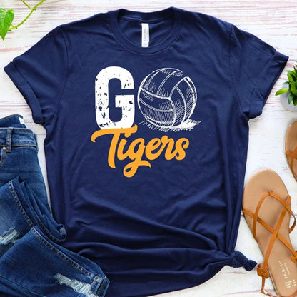Custom Volleyball Tee, Custom Go Team Shirt