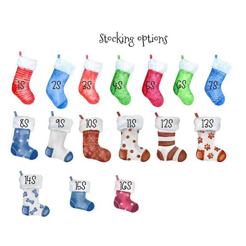 Personalised Family Christmas Ornament, Christmas Stockings