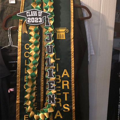 Graduation Lei  Custom All colors Class of 2026 Graduation class