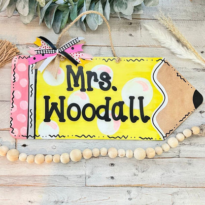 Teacher Door Hanger | Classroom Supplies