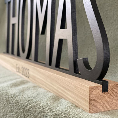 Established Sign, Last Name Established Sign, Family Established Sign, Mr and Mrs Sign