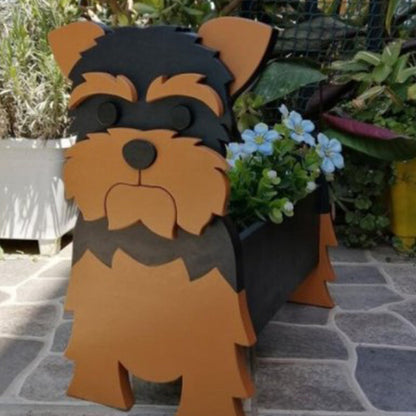 Dog Cat Pet Organizer Patio Indoor Outdoor Wood Planter