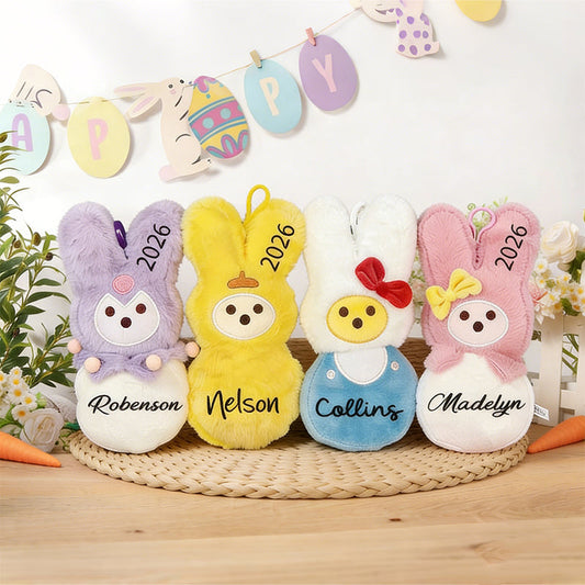 Personalized Easter Bunny Plush,Custom Bunny