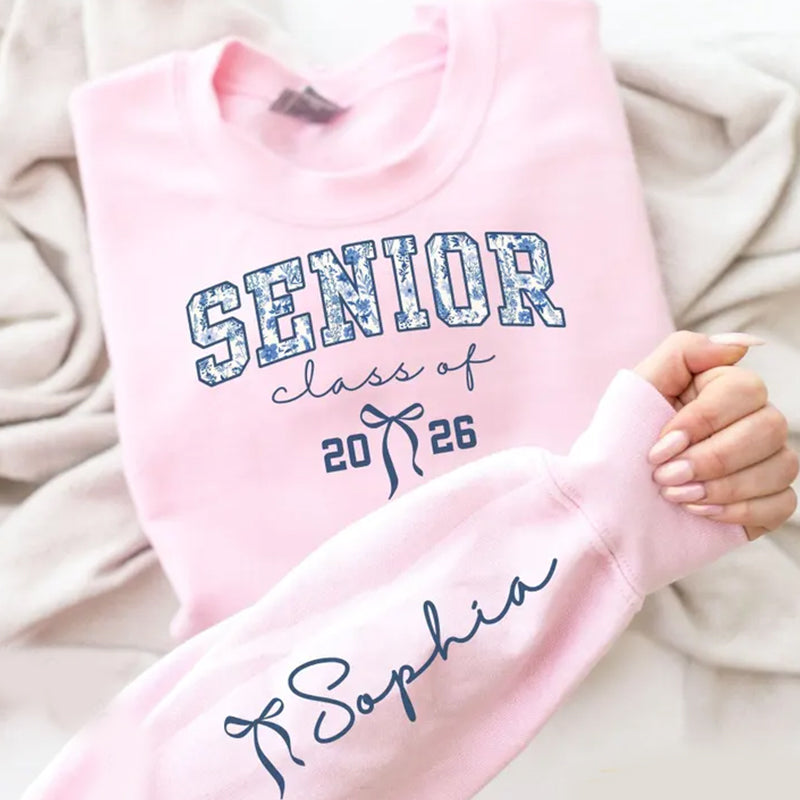 Custom Senior 2026 Sweatshirt, Personalized Class of 2026 Shirt