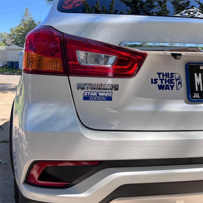 Custom EDITION Badge with Car