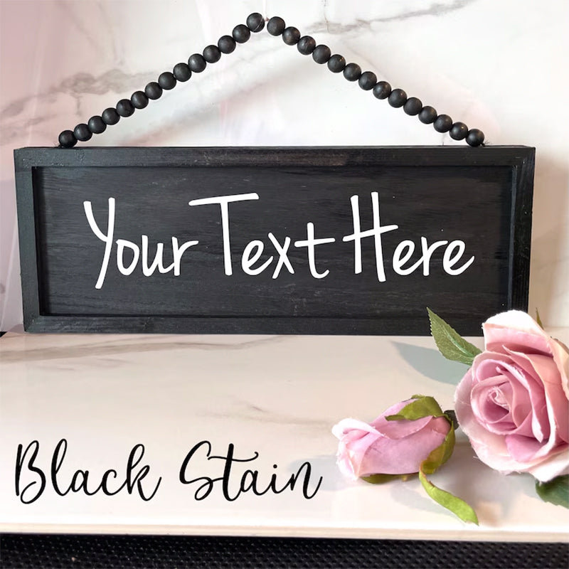 Custom sign, reversible sign, personalized office door sign