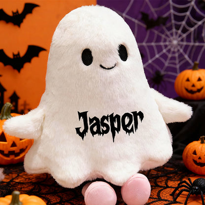 Funny Ghost Plush Pillow – Spooky Halloween Toy