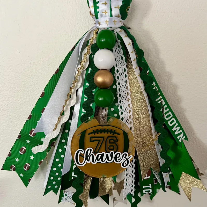 Custom Ribbon Bag Tag Tassel Sport Tag