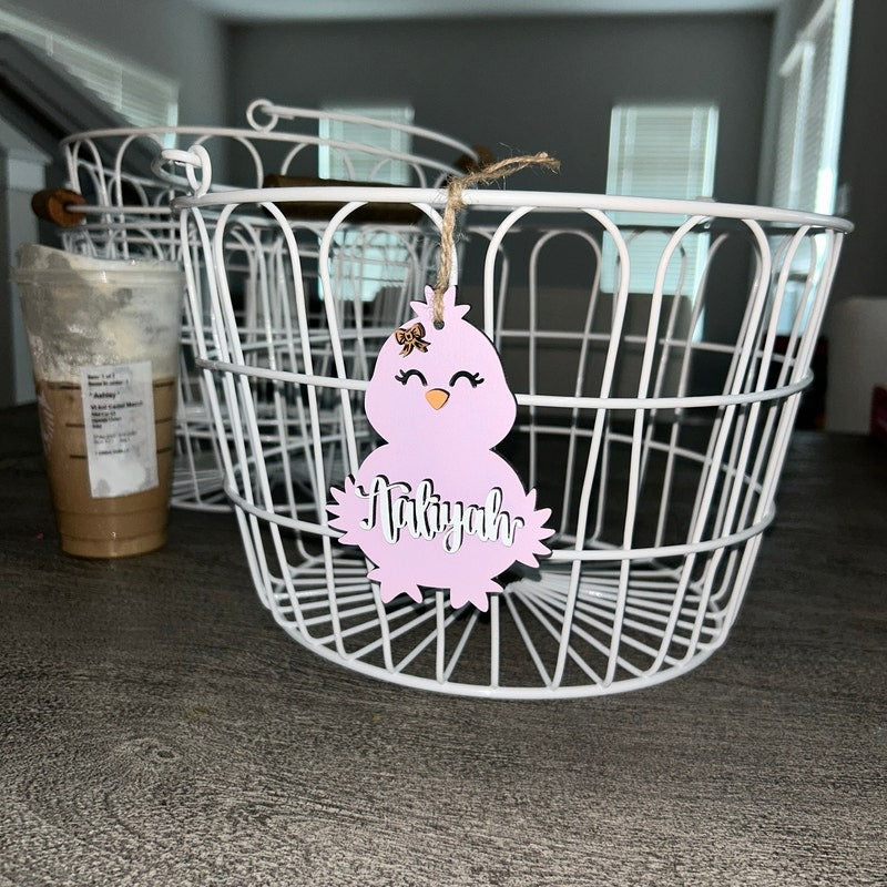 Personalized Easter Basket Tags