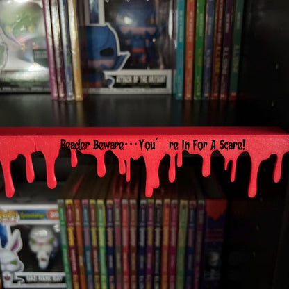 Slime Drip Bookshelf Decor | Blood Drip Bookshelf Decor