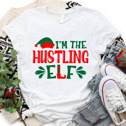 Elf Family Christmas Shirt, Family Christmas Pajamas