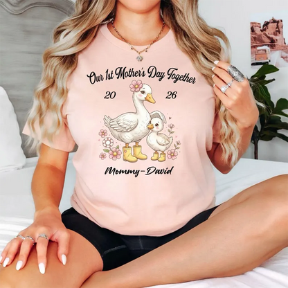 Personalized Mama Shirt, First Mothers Day Shirt