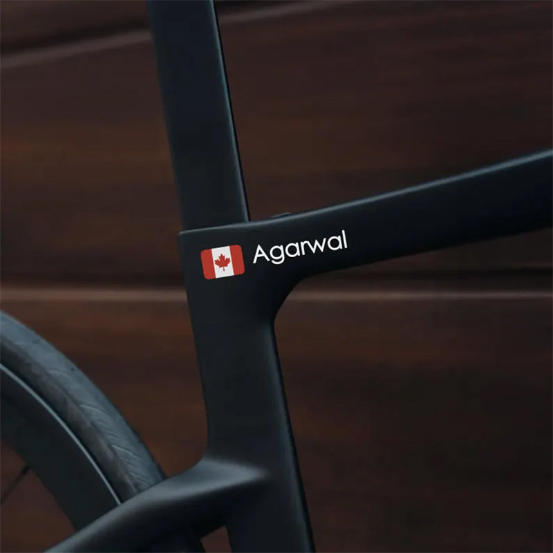 2x Personalized Name Decal , Cyclist Name