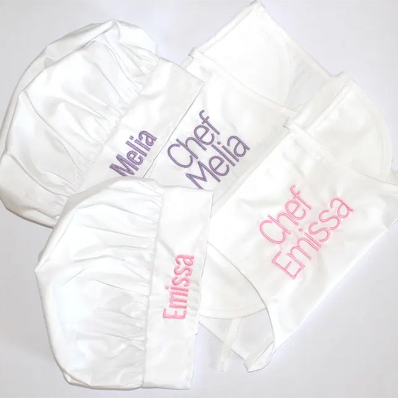 Bestseller Personalized Kids Apron And Chef's Hat Set