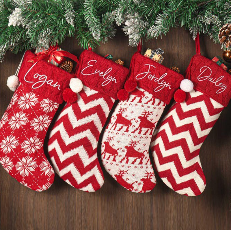 Family Christmas Stockings, 2024 Personalized Christmas Stocking