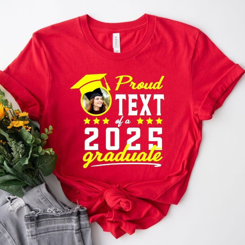 Add the Photo  Graduation Shirts,Custom Proud Family Shirt