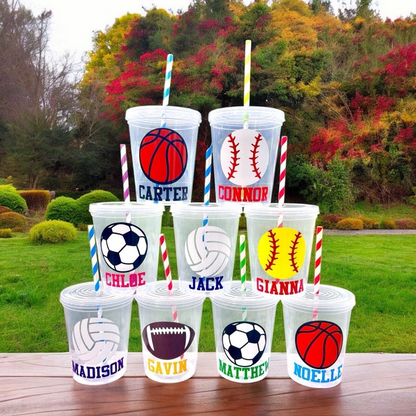 Kids Party Favors,  Baseball, Volleyball, Softball, Soccer, Football, Decorations