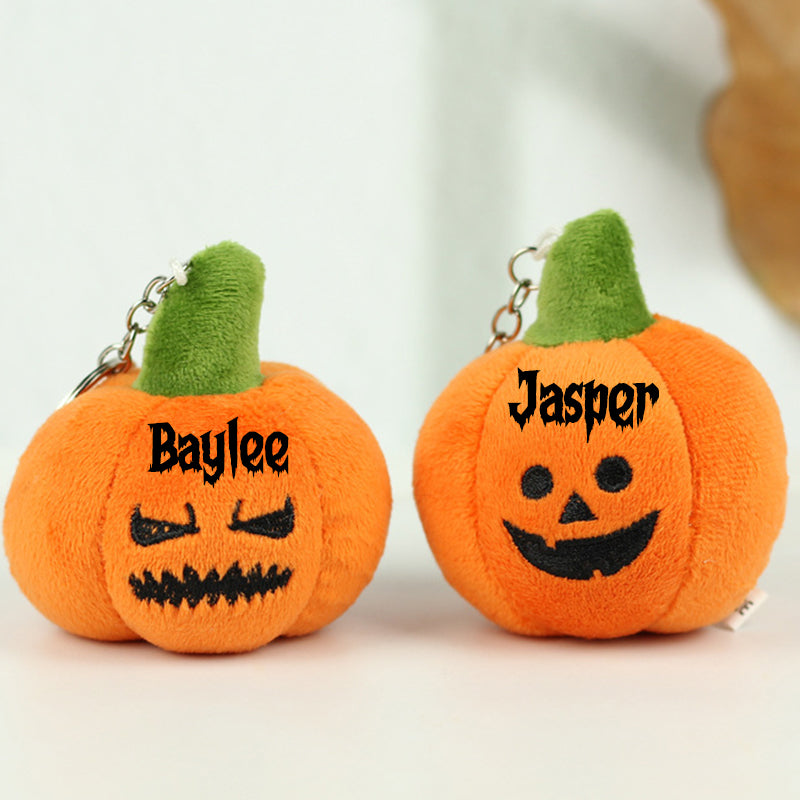 Halloween Pumpkin Keychain- Halloween Keychain