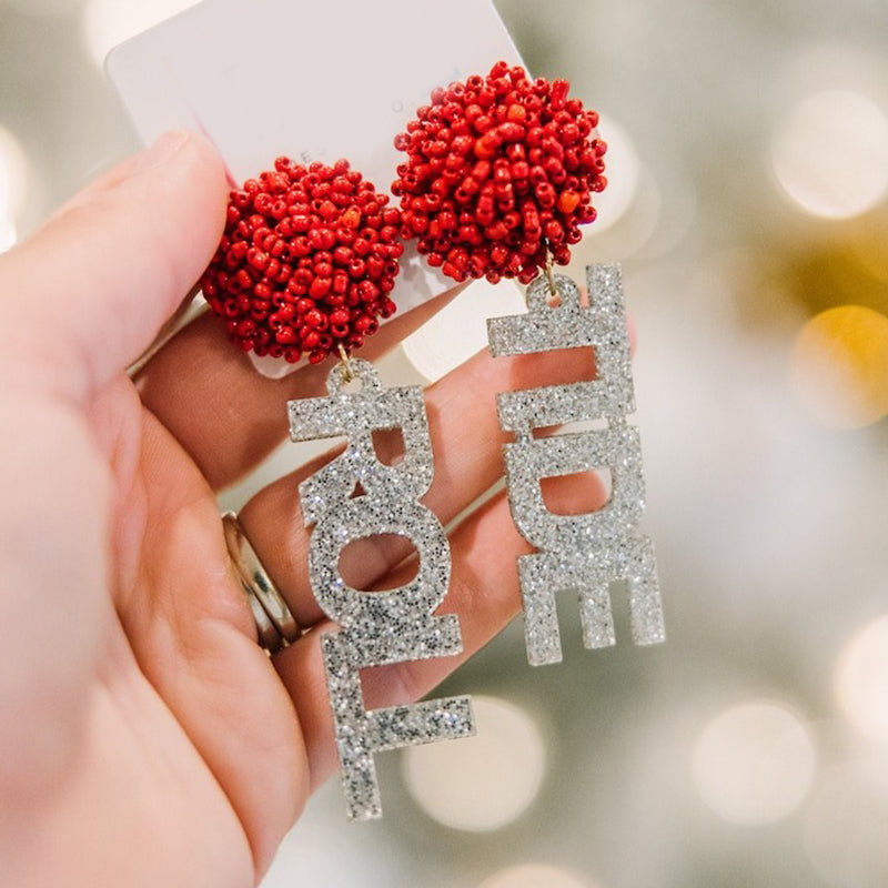 Personalized Custom Game Day Earrings