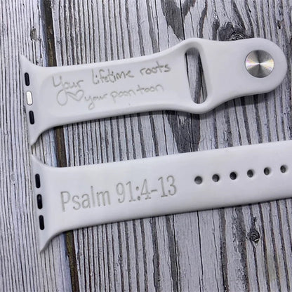 Personalized Inscription Apple Watch Bands