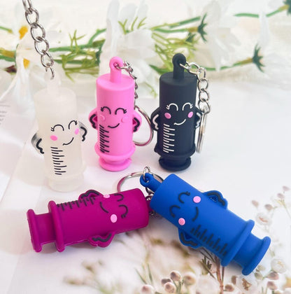 Personalized Ampoule opener breaker Syringe. Cute Nurse and Paramedic Ampule Openers