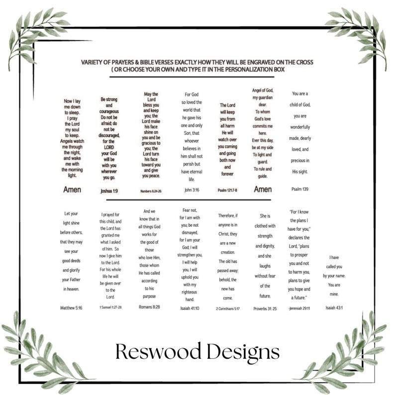 Baptism Cross/ Baptism Gift/Wooden Cross/Baby Shower Gift