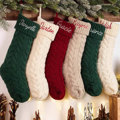 Personalized Christmas Stockings,Embroidered Christmas Stocking