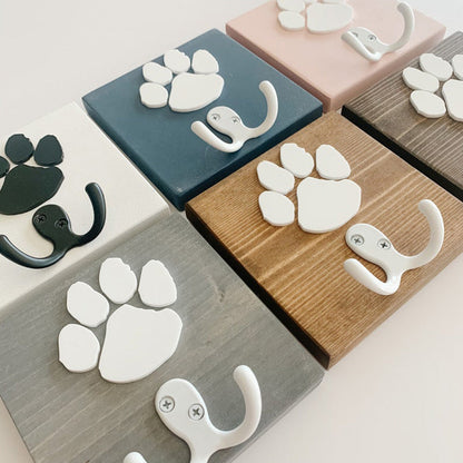Personalized Pet Leash Wall Holder